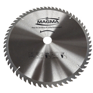 Piła tarcza tarcze do cięcia drewna 315 mm 60t z widią 315x32 mm x 60 zębów widiowa Magma 315x32x60t red 30 mm 25,4 mm 22,23 mm 20 mm 315x30 315x25,4 315x22,23 zdjęcie nr 4
