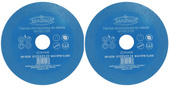 Zestaw 2 szt tarcz tarcza diamentowa do cięcia szlifowania szkła 125 mm MVBC125