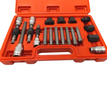 Zestaw kluczy do demontażu alternatorów 18 elementowy 1087A zestaw kluczy do alternatorów nasadek 18 elementów zdjęcie nr 4