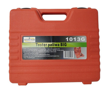 Tester ciśnienia wtrysków miernik paliwa new tools master fuel injection injector pressure G02650 tester ciśnienia paliwa sprężania wtrysków big zestaw M00016 1013G zdjęcie nr 12