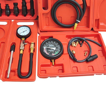 Tester sprężania do silników diesel TU-15A + oleju TU-11 + wakuometr TU-1+Tester sprężania benzyna G324 DIESEL ENGINE AUTO CAR COMPRESSION CYLINDER zdjęcie nr 16