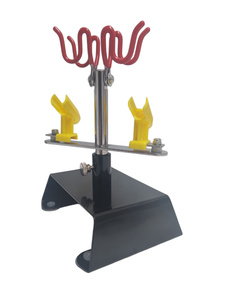 AEROGRAF AB130 Z DYSZĄ 0,2, 0,3 + MINI KOMPRESOR 4BAR + STOJAK AB-130 AB 130 zdjęcie nr 16