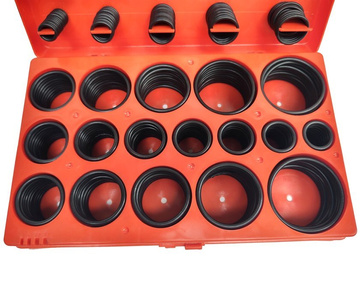 Oringi metryczne zestaw uszczelka oring 419 elementów 1090F 419 Rubber O Ring Oring Seal Plumbing Garage Set Kit 32 Sizes With Case 419pc 1090F zdjęcie nr 3