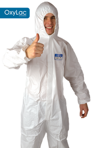 Kombinezon Ochronny lakierniczy | malarski wełna roboczy biały bhp roz. XL zdjęcie nr 4