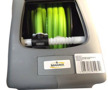 Zestaw przewód+zwijadło automatyczne 15m x 9,5mm 0911AHR AHR0911+szlifierka kątowa pneumatyczna AT-185B zdjęcie nr 8