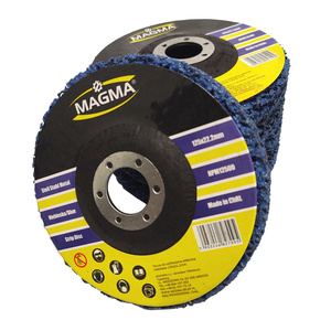 Dysk krążek tarcza 125 do usuwania rdzy farby włosy murzyna włóknina niebieska tarcza do szlifowania metalu 125mm tarcze Krążek z nylonu ściernego 125x22mm do czyszczenia zgrubnego zdjęcie nr 9