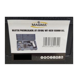 Przecinak blacharski młotek pneumatyczny AT2010K/RSG komplet dłut 4 elementowy AT-010K MT-1029 + Ściągacz zestaw ściągaczy drążków kierowniczych 10-009-014 1011D zdjęcie nr 8