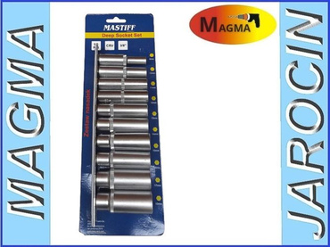 Nasadki długie 3/8" 10e 8-19mm zestaw nasadek kluczy zdjęcie nr 6