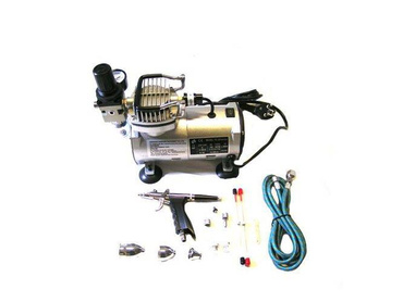 Aerograf AB-116K z kompresorem zestaw do malowania zdjęcie nr 3