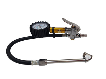 Pistolet do pompowania kół z manometrem z długa końcówką TIR TG5A zdjęcie nr 3