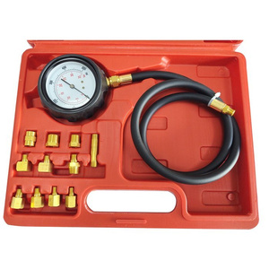 Tester ciśnienia miernik oleju dużo końcówek TU-11 adaptery próbnik 12 el.zestaw UK Wave Box Oil Pressure Meter Tester 1009G zdjęcie nr 26