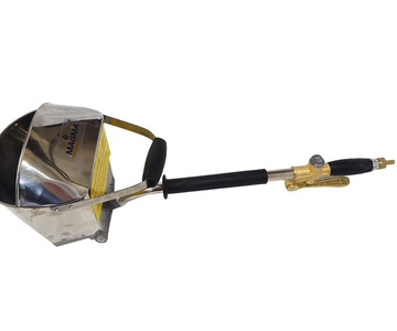 Tynkownica pneumatyczna do ścian i sufitów z metalowymi dyszami model 011DE agregat + Króciec szybkozłączka z gwintem wewnętrznym GW 1/2" zdjęcie nr 3