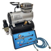 Aerograf TG130S z kompresorem zestaw modelarski 3L TG-130S