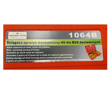 Ściągacz sprężyn mechaniczny bus dostawczy 3T 1064B zdjęcie nr 4