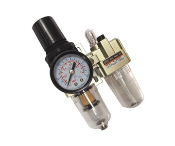 Reduktor z filtrem powietrza naolejaczem 1/4 A2010 separator AC-2010-02 odwadniaczem zdjęcie nr 2