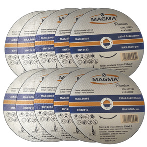10 Tarcz tarcze do cięcia stali, metalu Premium 230x2,0 Magma  230 x 2,0 zdjęcie nr 1