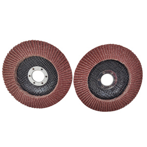 2 sztuki tarcz tarcze do metalu szlifowania lamelka listkowa 125 mm 125mm gr60 P60 AJM Tools Tarcza lamelkowa Elektrokorund płytkowa płytkowe zdjęcie nr 2