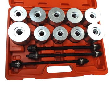 Ściągacz tulei łożysk 34-90mm adaptery prasy MAGMA LT-K27 27el 1025D Ściągacz tulei i wahaczy 27pcs Ściągacze uniwersalne do łożysk i tuleji 27p zdjęcie nr 6