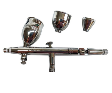 Aerograf AB186 pompa powietrza z butlą zestaw kompresor sprężarka AB-186 zdjęcie nr 3