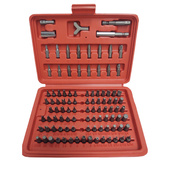 Zestaw bitów do wkrętarki  100el. bity wkrętaki  100 PCS RATCHET tri-wing