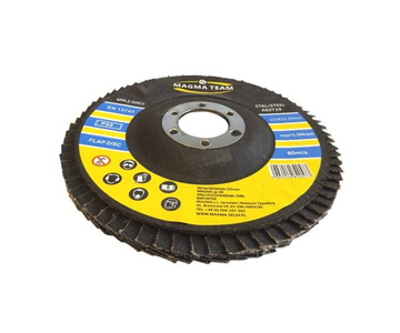 Tarcza tarcze lamelka listkowa 115mm gr 60 10 sztuk do metalu Magma płytkowa płytkowe zdjęcie nr 3