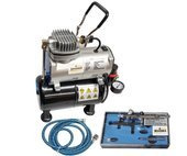 Kompresor do aerografów TC20T + aerograf TG208