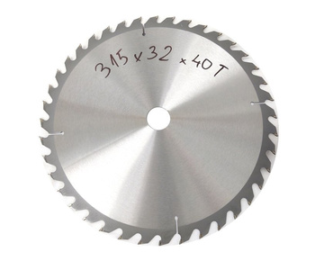 Piła tarcza tarcze do cięcia drewna 315mm 40T z widią 315x32-25,4 mm x 40 zębów widiowa AJM Tools 315x32x40t zdjęcie nr 1