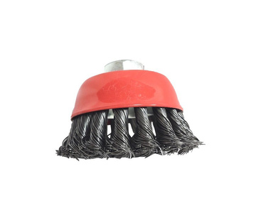 Szczotka druciana obrotowa doczołowa 75mm plecionka szczotki doczołowe 75 M14 drut Angle Grinder WIRE 75xM14 75M14 75 M14 zdjęcie nr 13