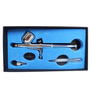 Zestaw Aerograf AB130 0,2 I 0,3 AB-130 wysoka jakość do aerografii AIRBRUSCH AB 130 + Kompresor z butlą do aerografu TC-88T zdjęcie nr 5