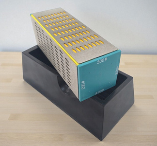 Osełka czterostronna do noży kamień szlifierski ostrzenia ostrzałka 4 gradacje ostrzałka diamentowa 030273NB zdjęcie nr 12