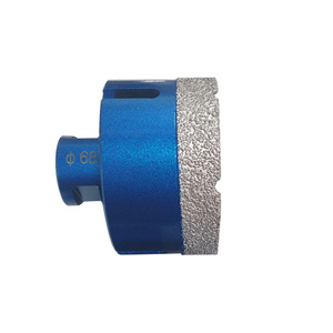 Otwornice diamentowe 5 elementów 25 / 35 / 45 / 55 / 68 mm M14 marmur granit ceramika glazura koronka koronki otwornica zdjęcie nr 8