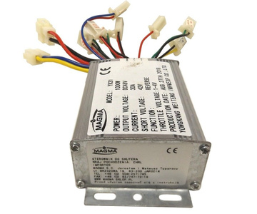Sterownik 48V 1000W z rewersem biegiem wstecznym lewo - prawo do skutera elektrycznego zdjęcie nr 3