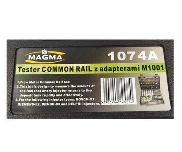 Zestaw tester ciśnienia wtryskiwaczy próbnik diesel z manometrem 60MPa 1106G i tester common rail zdjęcie nr 16