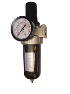 Reduktor z filtrem powietrza 1/2" manometr z odwadniaczem S4000 SFR-4000 separator AFR-400 zdjęcie nr 4