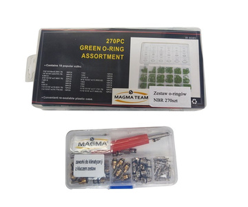 Zestaw oringi 270cz klima 1096F+zaworki do klimatyzacji z kluczem 41el. zestaw zaworków 41Pcs Valve Cores For Air Condition SC-SF06 zdjęcie nr 5