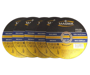Tarcza do cięcia stali metalu 125x1,0 100 szt tarcze MAGMA tarcze 100 zdjęcie nr 1
