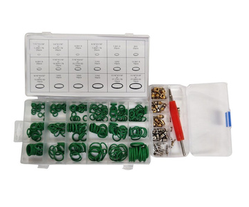 Zestaw oringi 420cz klima + zaworki do klimatyzacji z kluczem 41el. zestaw zaworków 41Pcs Valve Cores For Air Condition SC-SF06 zdjęcie nr 3