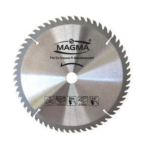 Piła tarcza tarcze do cięcia drewna 200mm 60T z widią 200x20 / 16 mm x 60 zębów widiowa Magma 200x20x60t zdjęcie nr 2