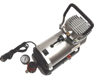 Kompresor z butlą do aerografu do aerografii TC-20T + aerograf AB-128 Airbrush compressor AB128 AB 128 zdjęcie nr 7