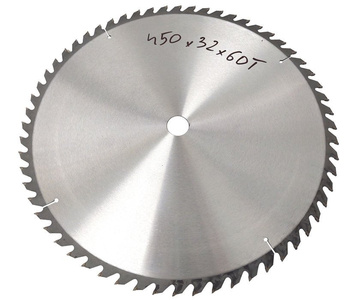 Piła tarcza tarcze do cięcia drewna 450mm 60T z widią 450x32-25,4 mm x 60 zębów widiowa AJM Tools 450x32x60t zdjęcie nr 2