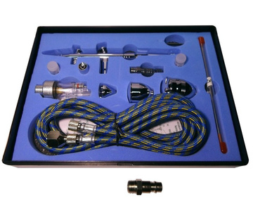 Aerograf AB-186K zestaw lakierniczy króciec GZ 1/4 wężyk 186K AB186K zdjęcie nr 9