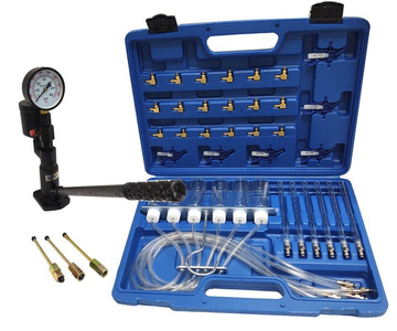 Zestaw tester ciśnienia wtryskiwaczy próbnik diesel z manometrem 60MPa 1106G i tester common rail zdjęcie nr 4