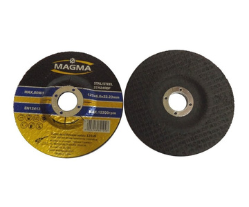 Tarcza do szlifowania metalu stali 125x6,0mm MAGMA 125x6 10 sztuk zdjęcie nr 7