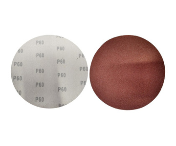 Krążki ścierne 180 mm papier na rzep gr. 60 100 szt ścierny krążek samoprzylepne zdjęcie nr 7