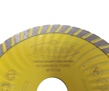 Tarcza diamentowa do kamienia turbo 125 x 10 x 22,2 mm MTW125 granitu MTW 125x22,2 125 x 22,2 125x22,2mm zdjęcie nr 3