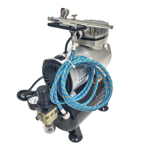 Zestaw do aerografii mini kompresor TC-20T aerograf AB-136 zdjęcie nr 10