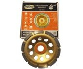 Tarcze garnkowe jednorzędowe DCWS125 125 mm tarcza garnkowa frez do kamienia 125x22  segmentowe  do szlifowania podłogi betonu  Diamond Grinding Cup Disc Grinder Turbo jednorzędowa głowica do szlifowania betonu