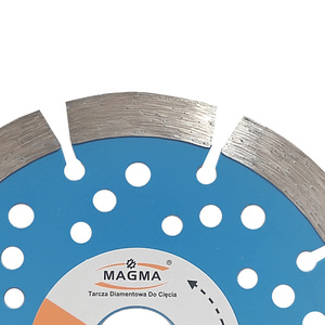 Tarcza diamentowa segmentowa do cięcia betonu 125x22,2mm MSU125 universal Magma MSU 125x22,2 125 x 22,2 125x22,2mm zdjęcie nr 8