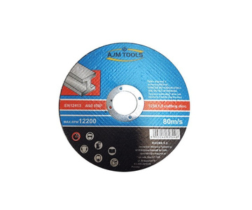 Tarcza do cięcia stali metalu 100 szt. 125x1,0 tarcze 125mm AJM TOOLS zdjęcie nr 4