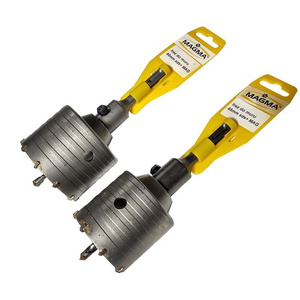 Otwornica do betonu 65mm + 80mm przejście adapter sds+ plus frez przejścia zestaw zdjęcie nr 6